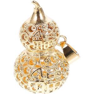 1 pc Five Blessings Gold Hollow Pendant Gourd Fashion Necklace Jewelry Charm